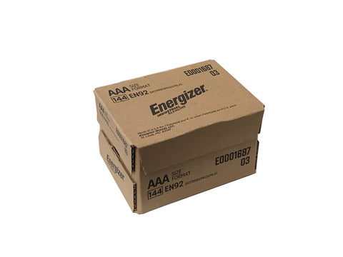 AAA Batteries | Alkaline | EN92 | Energizer Industrial | 144 Pack