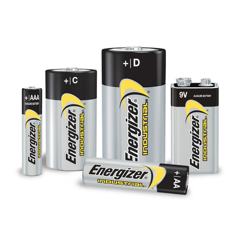ENERGIZER INDUSTRIAL ALKALINE BATTERIES